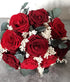 Zauberhafter Rosenstrauß "Rosenrot"
